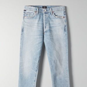 COH Olivia High Rise Slim Crop in Renew